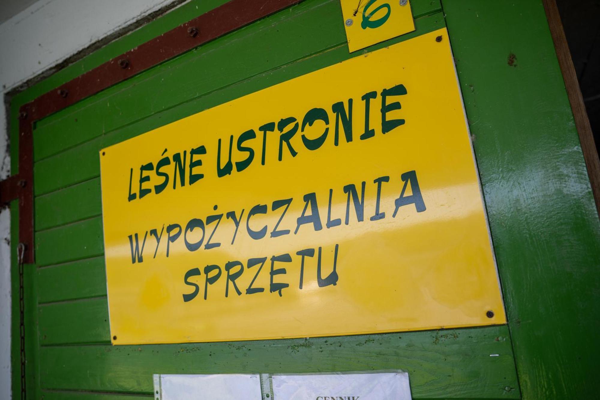 Вілла "Lesne Ustronie" Бислав Екстер'єр фото
